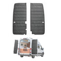 Maxx Cover Lite Edition: Insulated Rear Door Covers for Ford Transit High Roof (2015-Current)